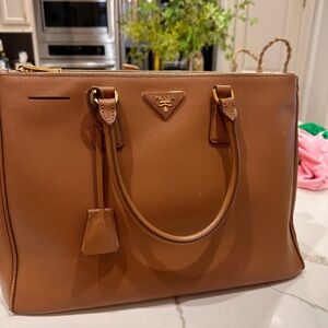 Prada satchel Saffiano leather bag